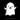 Illustration of a cartoon ghost on a black background. The ghost is white with a simple, rounded shape, small black eyes, and a smiling mouth. A subtle shadow is cast beneath it.