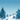 A digital illustration depicting a serene winter landscape. Snow-covered evergreen trees, varying in size from small to large, are scattered across gentle, undulating snowdrifts in the middle and foreground. A clear, light blue sky with numerous falling white snowflakes occupies the upper portion of the vertical image, creating a peaceful and chilly atmosphere.