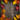 A top-down view of a rustic wooden background framed by vibrant autumn leaves and berries. The leaves display rich shades of red, orange, and yellow, complemented by clusters of bright red and yellow-orange berries and small dark twigs, creating a colorful, seasonal border around the weathered gray-brown wood.