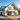 Modern Home Exterior Stock Photo for Real Estate