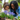 Mother & Daughter Gardening Stock Photo