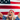 Joyful American Woman with Flag Stock Photo - Patriotic