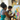 Mother and Child Painting Art Studio Real Estate Stock Photo