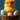 A fluffy, bright yellow baby chick wearing oversized bright pink eyeglasses is nestled in a brown wicker basket. It's surrounded by several colorful Easter eggs, including a pale pink egg held by its feet and two light blue eggs with tiny pink heart patterns. The background is a solid, deep teal color, creating a vibrant contrast.