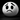 Professional minimalist sad egg portrait on black background - high-quality image for marketing and content creation