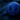 Professional melancholy blue emoticon crying on dark stone - high-quality image for marketing and content creation