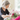 A mature woman with short, stylish gray hair, wearing a dark gray long-sleeved shirt and a subtle silver necklace, is seen in a close-up, arranging a bouquet of pink and fuchsia flowers. She is looking down at the flowers with a gentle smile, her hands carefully placing stems into the arrangement. The scene is bathed in soft natural light coming from a window in a warm-toned room, with some blurred pink flowers in the foreground.